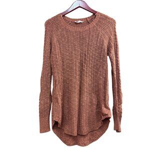 Pink Republic Sweater Large Copper Acrylic Cotton